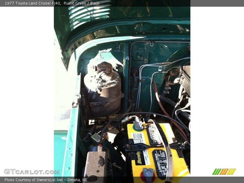 Rustic Green / Black 1977 Toyota Land Cruiser FJ40