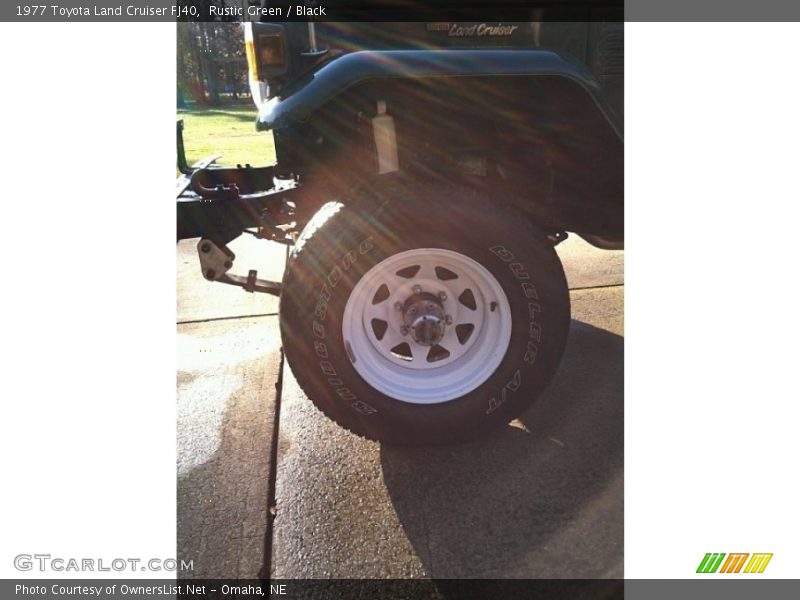 Rustic Green / Black 1977 Toyota Land Cruiser FJ40