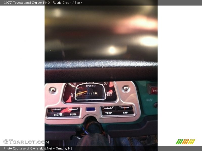 Rustic Green / Black 1977 Toyota Land Cruiser FJ40