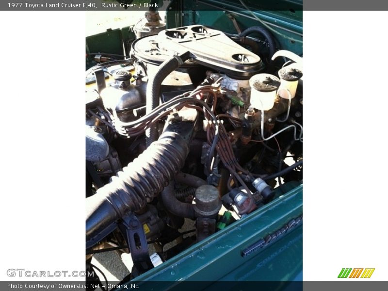 Rustic Green / Black 1977 Toyota Land Cruiser FJ40