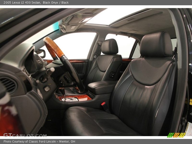 Black Onyx / Black 2005 Lexus LS 430 Sedan