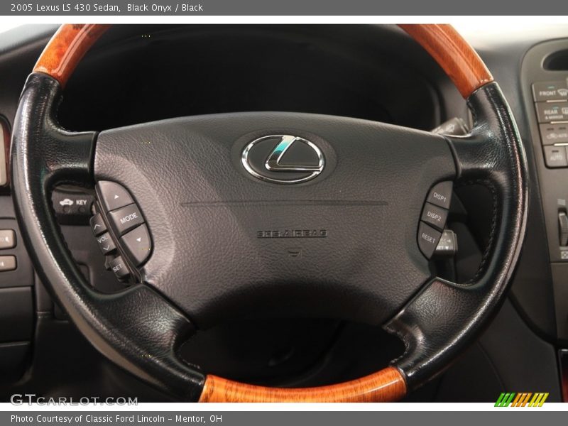 Black Onyx / Black 2005 Lexus LS 430 Sedan