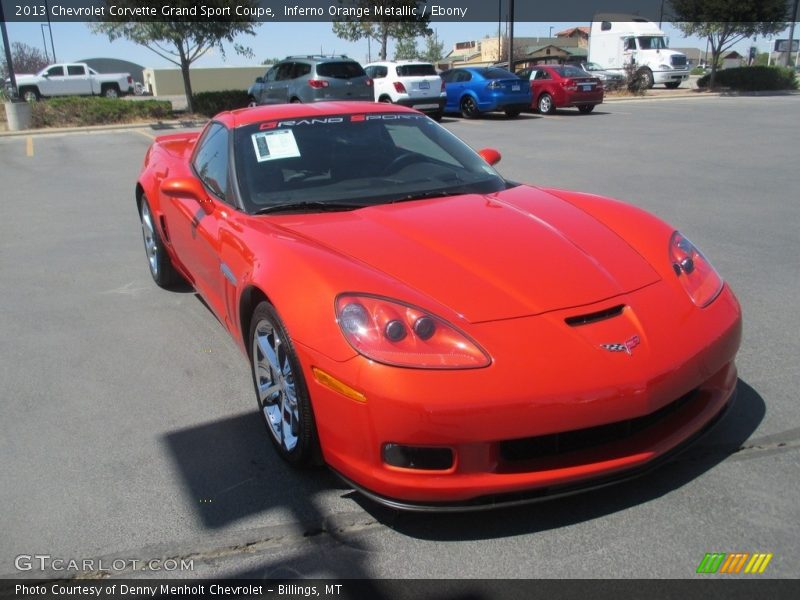 Front 3/4 View of 2013 Corvette Grand Sport Coupe