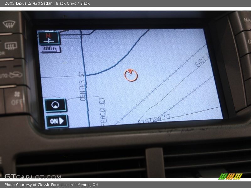 Black Onyx / Black 2005 Lexus LS 430 Sedan