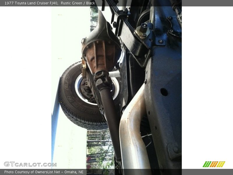 Rustic Green / Black 1977 Toyota Land Cruiser FJ40