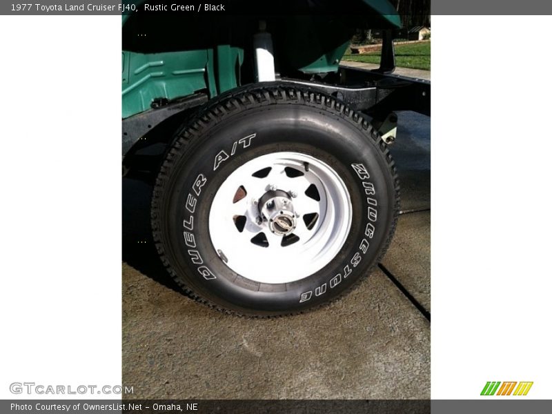 Rustic Green / Black 1977 Toyota Land Cruiser FJ40