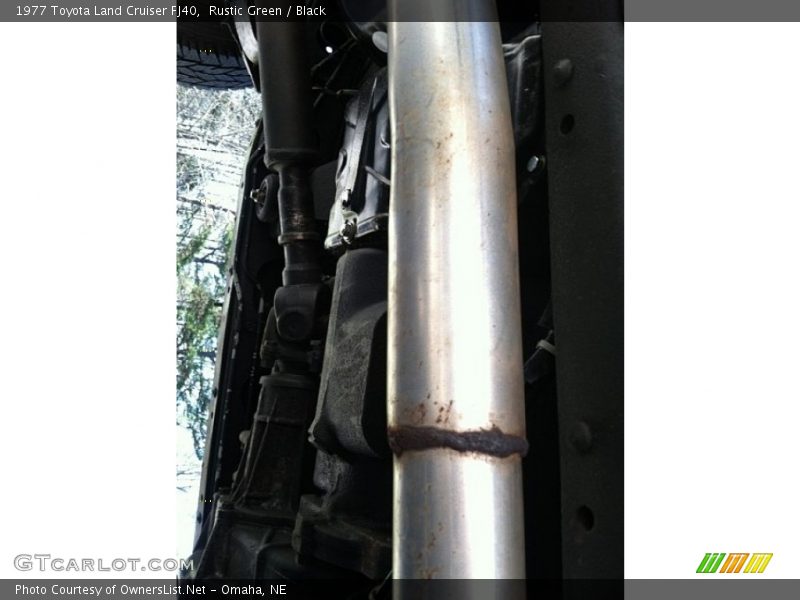 Rustic Green / Black 1977 Toyota Land Cruiser FJ40