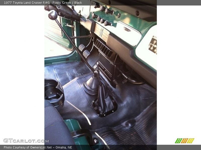 Rustic Green / Black 1977 Toyota Land Cruiser FJ40
