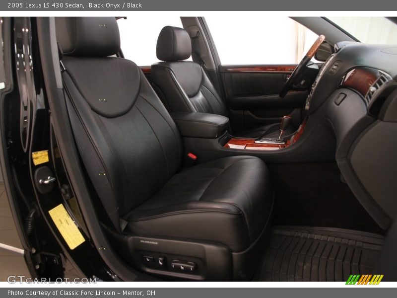 Black Onyx / Black 2005 Lexus LS 430 Sedan