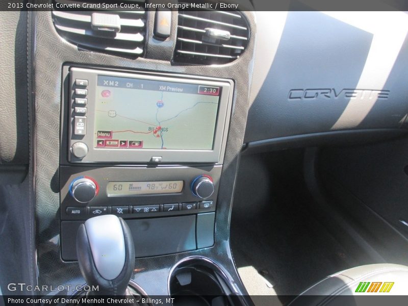 Inferno Orange Metallic / Ebony 2013 Chevrolet Corvette Grand Sport Coupe