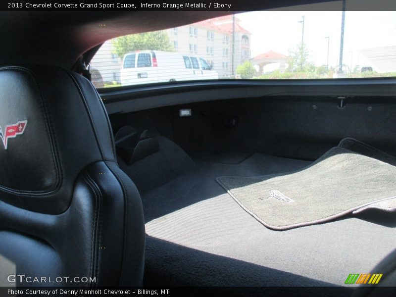 Inferno Orange Metallic / Ebony 2013 Chevrolet Corvette Grand Sport Coupe