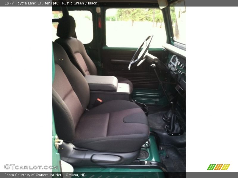 Rustic Green / Black 1977 Toyota Land Cruiser FJ40