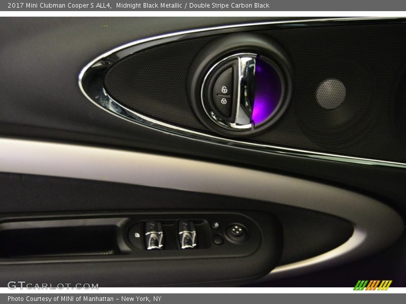 Midnight Black Metallic / Double Stripe Carbon Black 2017 Mini Clubman Cooper S ALL4