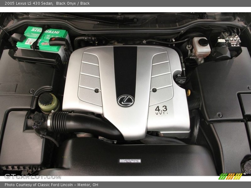 Black Onyx / Black 2005 Lexus LS 430 Sedan