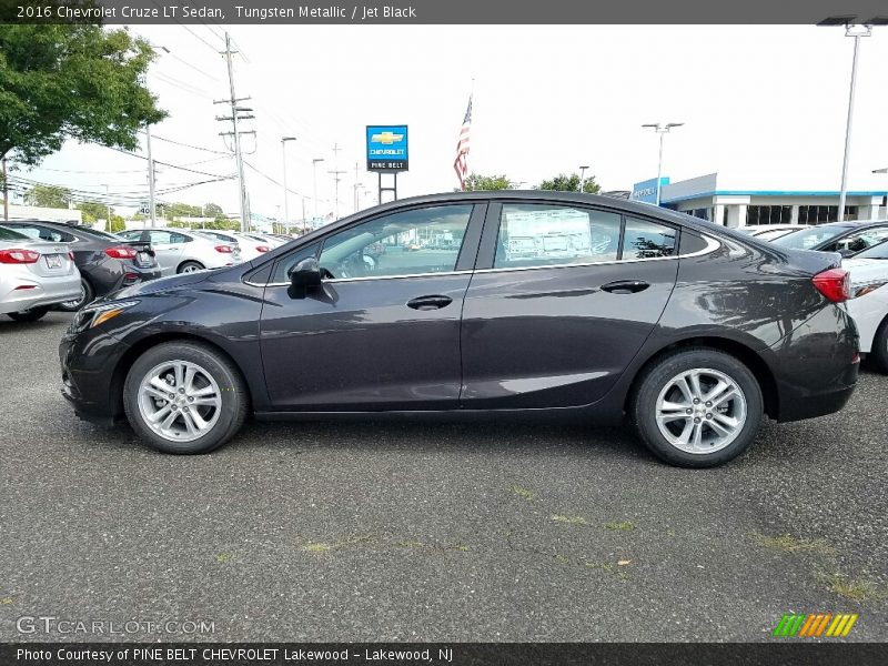 Tungsten Metallic / Jet Black 2016 Chevrolet Cruze LT Sedan