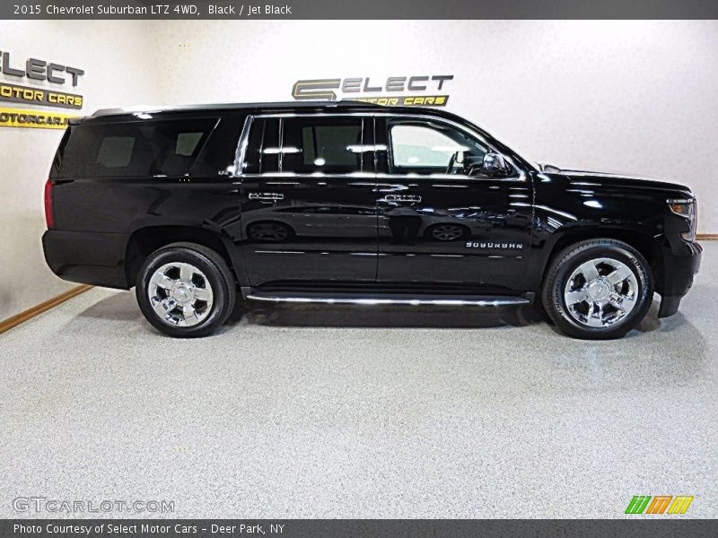 Black / Jet Black 2015 Chevrolet Suburban LTZ 4WD