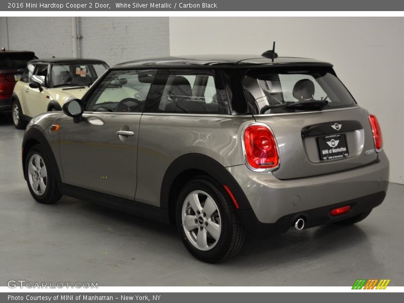 White Silver Metallic / Carbon Black 2016 Mini Hardtop Cooper 2 Door