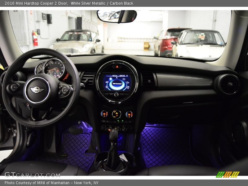 White Silver Metallic / Carbon Black 2016 Mini Hardtop Cooper 2 Door