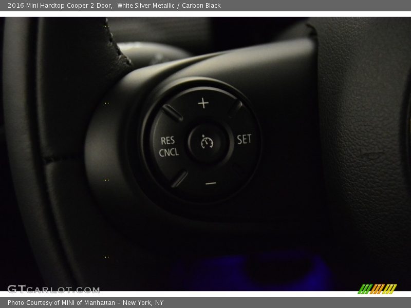 White Silver Metallic / Carbon Black 2016 Mini Hardtop Cooper 2 Door