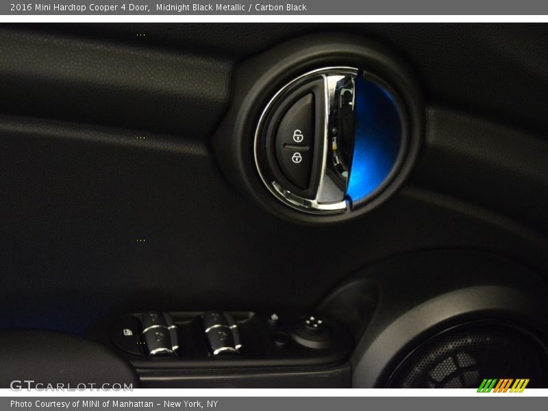 Midnight Black Metallic / Carbon Black 2016 Mini Hardtop Cooper 4 Door