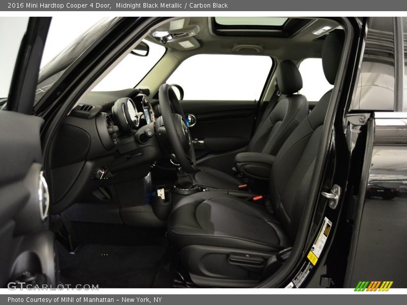 Midnight Black Metallic / Carbon Black 2016 Mini Hardtop Cooper 4 Door