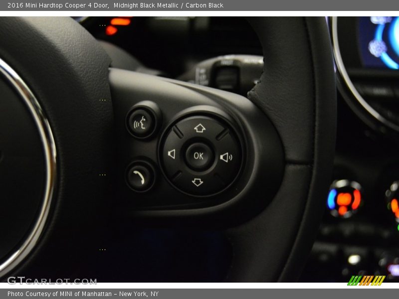 Midnight Black Metallic / Carbon Black 2016 Mini Hardtop Cooper 4 Door