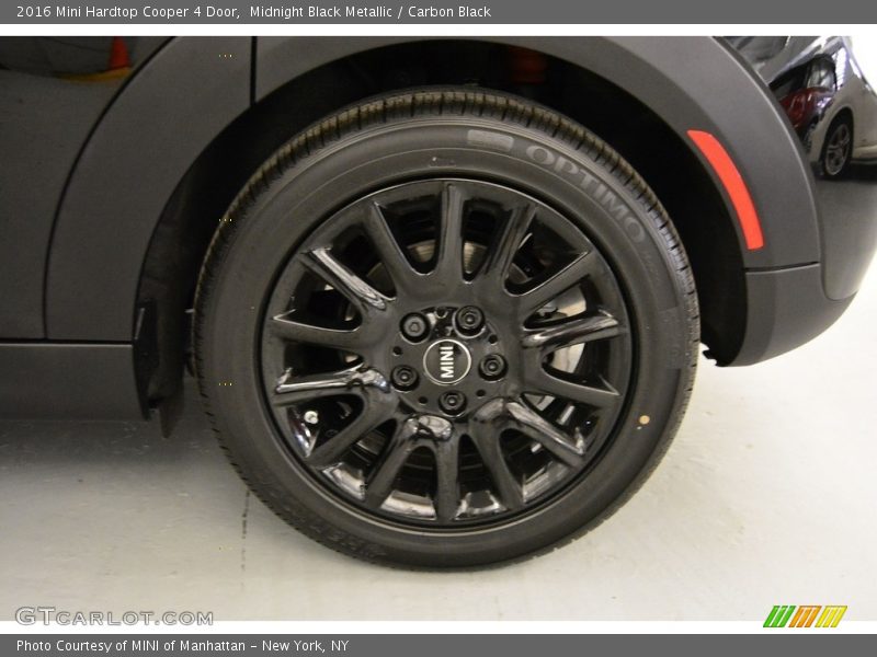 Midnight Black Metallic / Carbon Black 2016 Mini Hardtop Cooper 4 Door