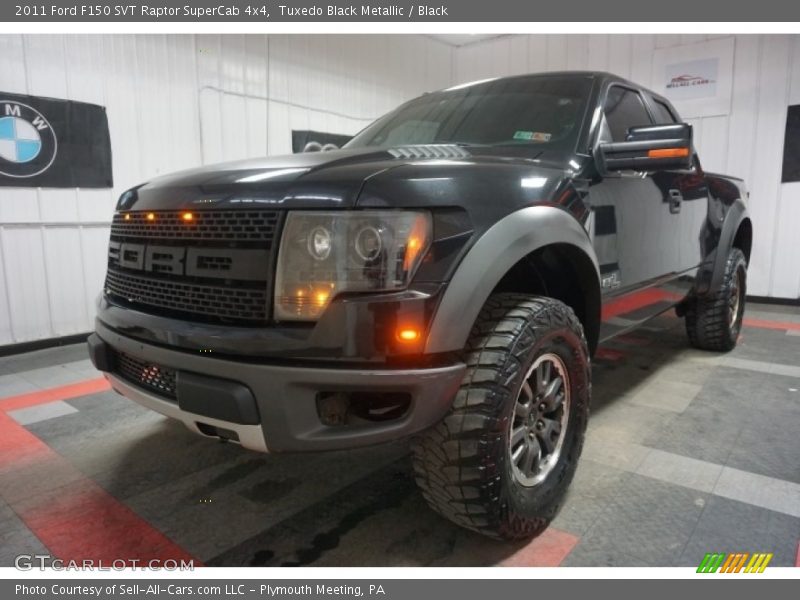 Tuxedo Black Metallic / Black 2011 Ford F150 SVT Raptor SuperCab 4x4