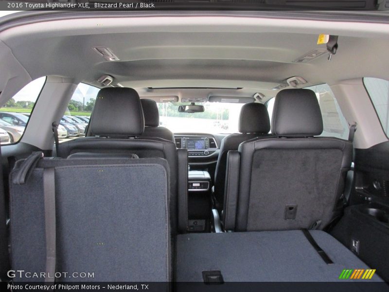 Blizzard Pearl / Black 2016 Toyota Highlander XLE