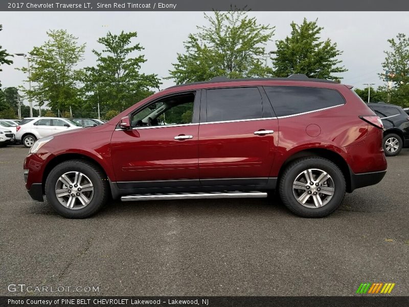  2017 Traverse LT Siren Red Tintcoat
