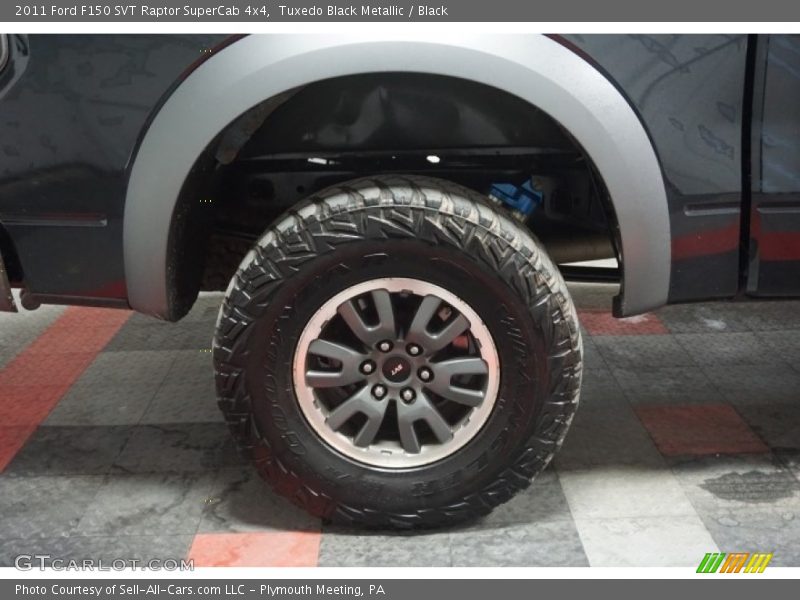 Tuxedo Black Metallic / Black 2011 Ford F150 SVT Raptor SuperCab 4x4