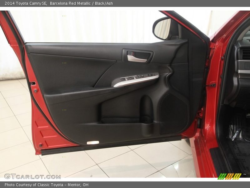 Barcelona Red Metallic / Black/Ash 2014 Toyota Camry SE