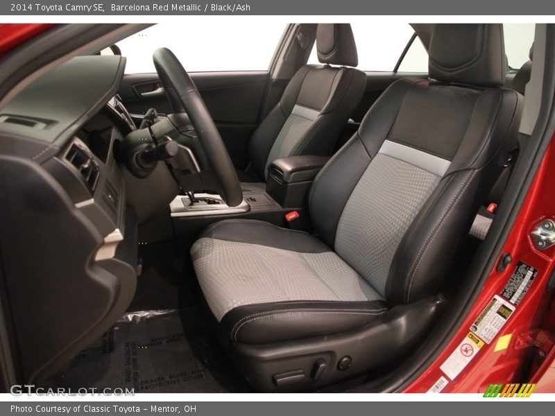 Barcelona Red Metallic / Black/Ash 2014 Toyota Camry SE