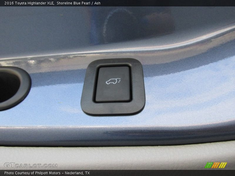 Shoreline Blue Pearl / Ash 2016 Toyota Highlander XLE