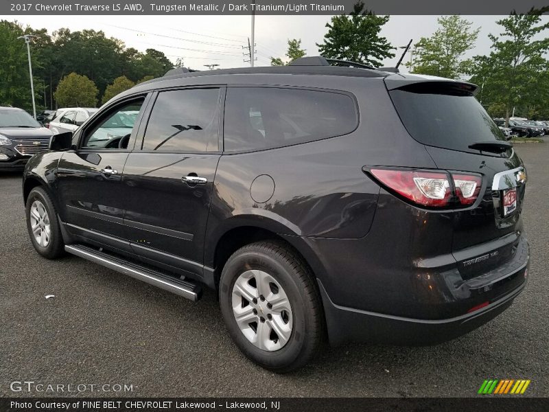 Tungsten Metallic / Dark Titanium/Light Titanium 2017 Chevrolet Traverse LS AWD
