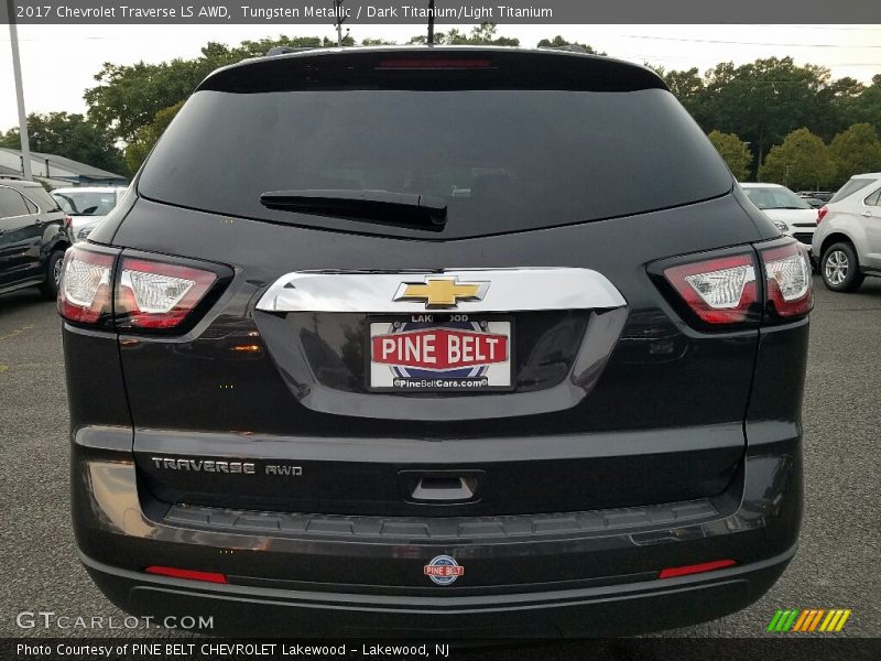 Tungsten Metallic / Dark Titanium/Light Titanium 2017 Chevrolet Traverse LS AWD