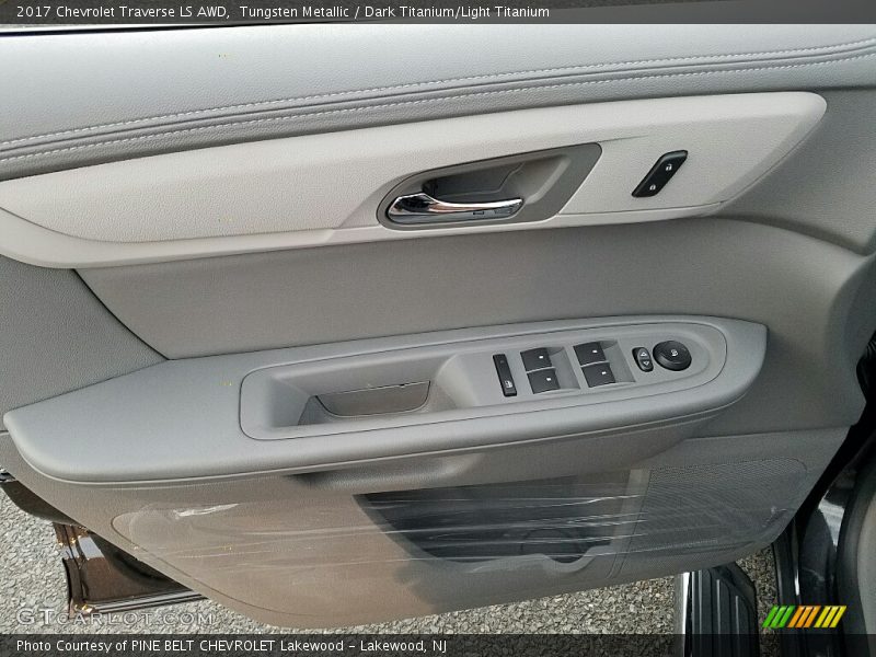 Tungsten Metallic / Dark Titanium/Light Titanium 2017 Chevrolet Traverse LS AWD
