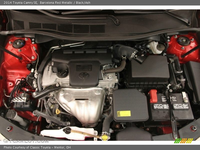 Barcelona Red Metallic / Black/Ash 2014 Toyota Camry SE
