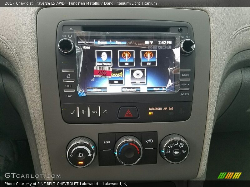 Tungsten Metallic / Dark Titanium/Light Titanium 2017 Chevrolet Traverse LS AWD