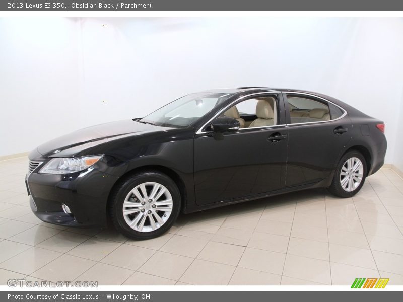 Obsidian Black / Parchment 2013 Lexus ES 350