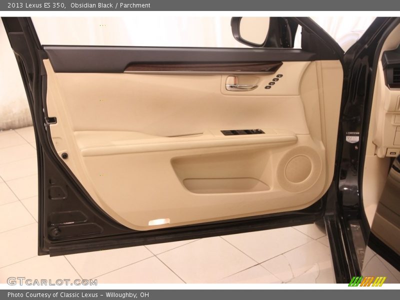 Obsidian Black / Parchment 2013 Lexus ES 350