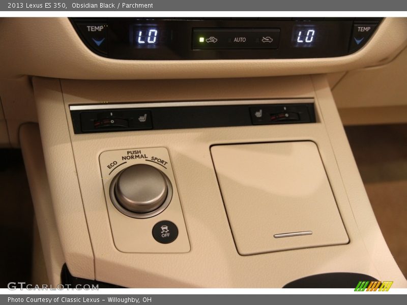 Obsidian Black / Parchment 2013 Lexus ES 350