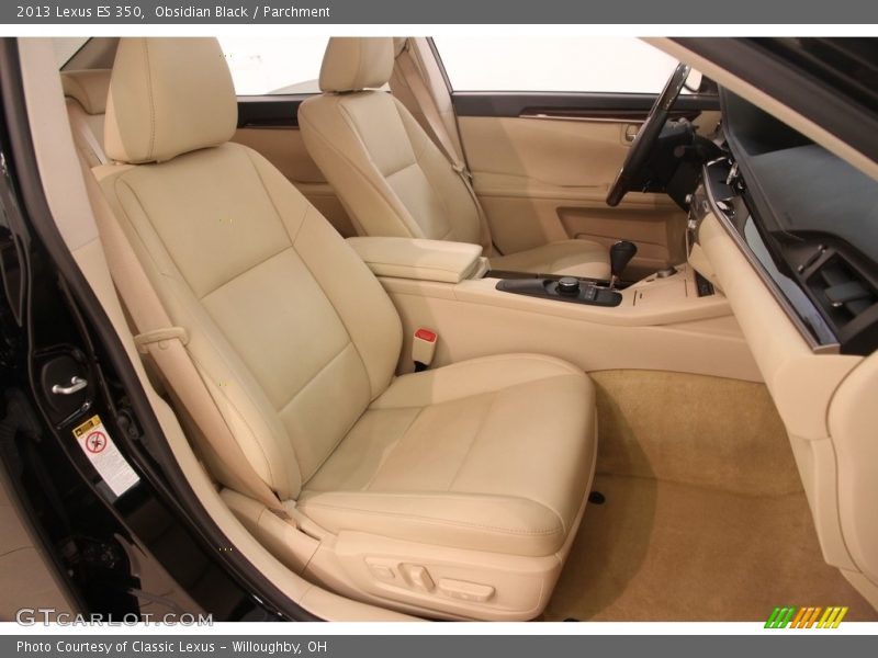 Obsidian Black / Parchment 2013 Lexus ES 350