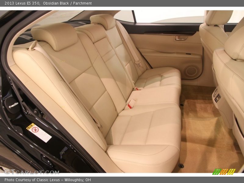Obsidian Black / Parchment 2013 Lexus ES 350