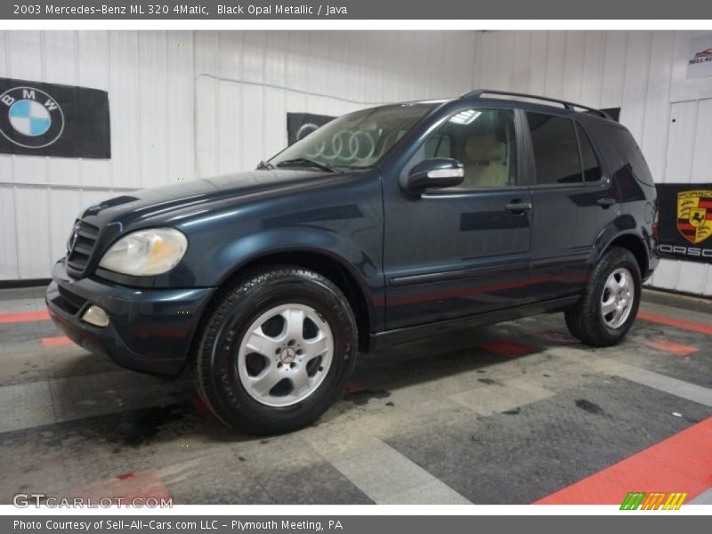 Black Opal Metallic / Java 2003 Mercedes-Benz ML 320 4Matic