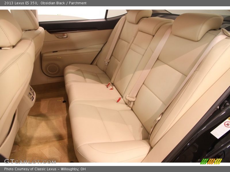 Obsidian Black / Parchment 2013 Lexus ES 350