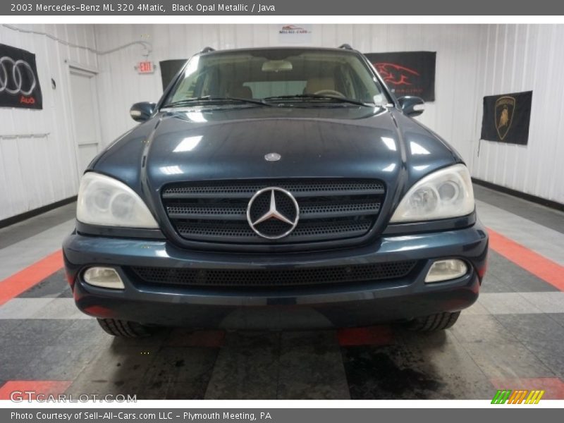 Black Opal Metallic / Java 2003 Mercedes-Benz ML 320 4Matic