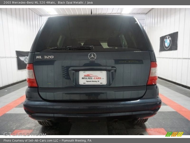 Black Opal Metallic / Java 2003 Mercedes-Benz ML 320 4Matic