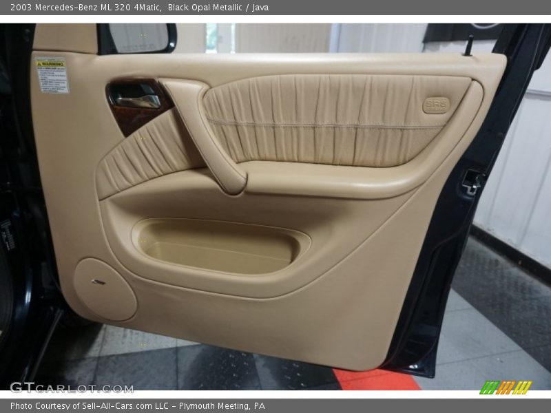Black Opal Metallic / Java 2003 Mercedes-Benz ML 320 4Matic