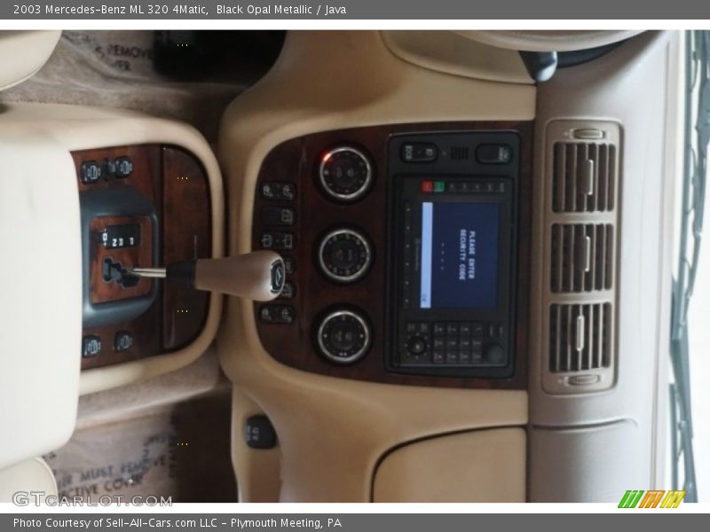 Black Opal Metallic / Java 2003 Mercedes-Benz ML 320 4Matic